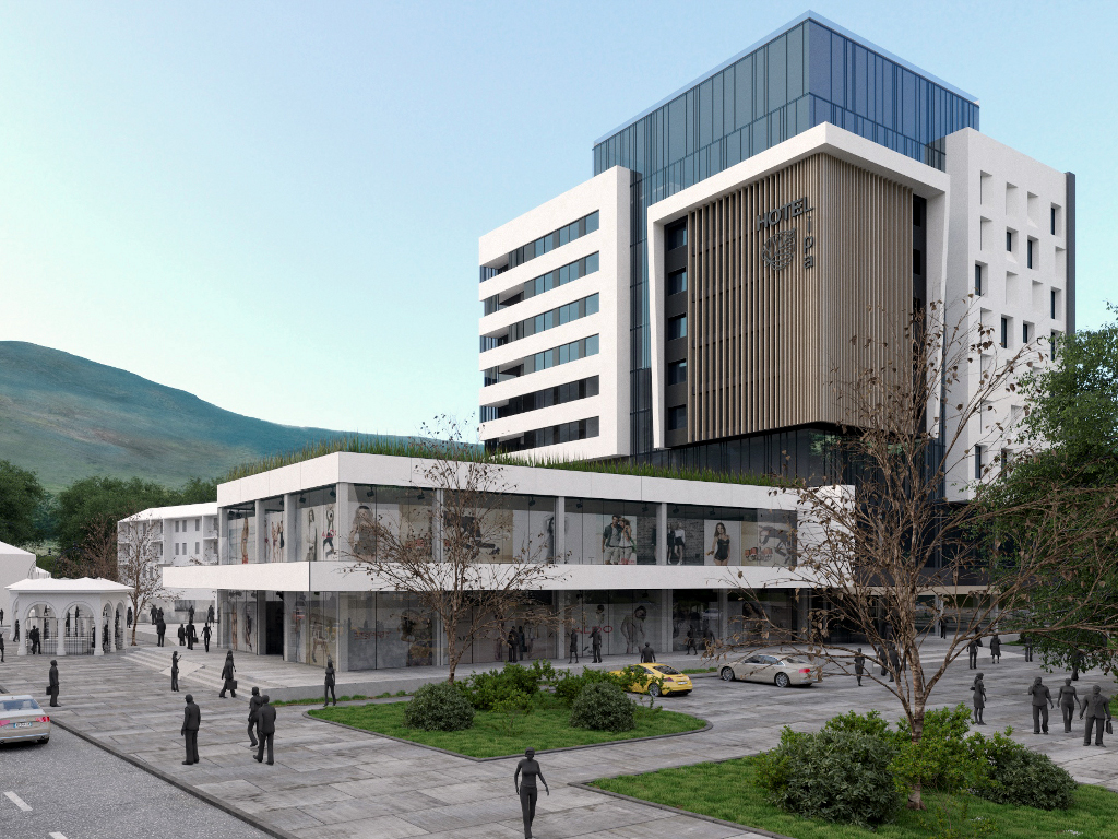Idejni projekat Hotela Lipa u Travniku