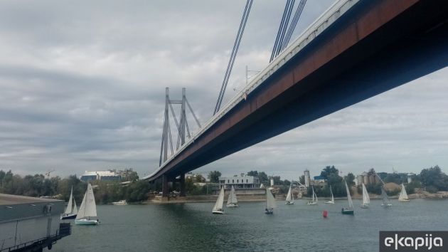 Novi  železnički most Beograd