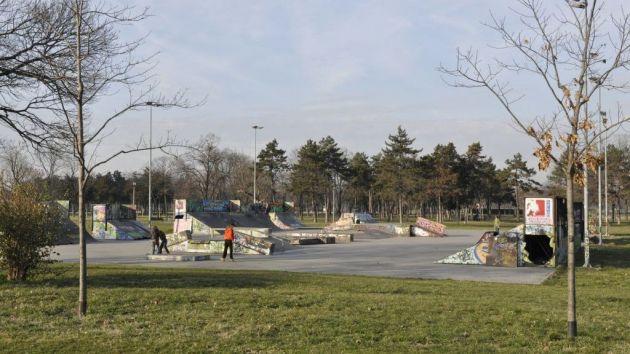Skejt park Ušće Novi Beograd