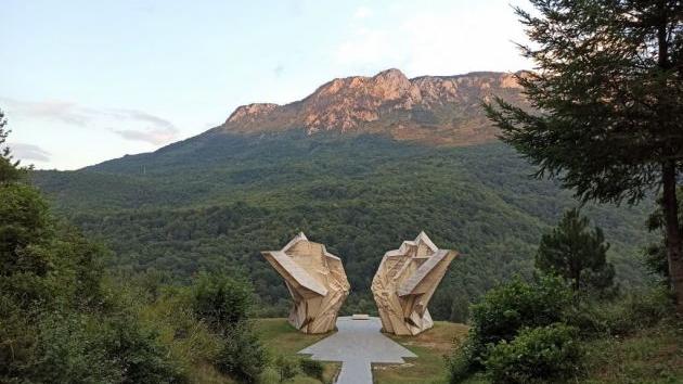 naselje Tjentište u NP Sutjeska